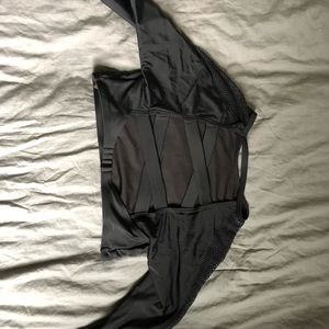 Open Back Active Crop Top